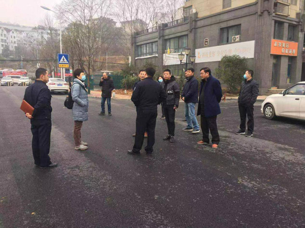 铜陵市相助路蹊径工程通过完工验收