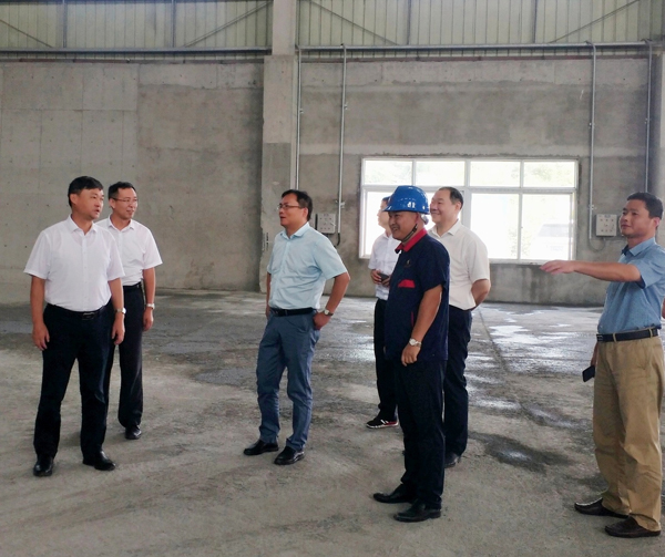 集团公司党委委员、股份公司党委书记、总司理蒋培进到矸石项目部...