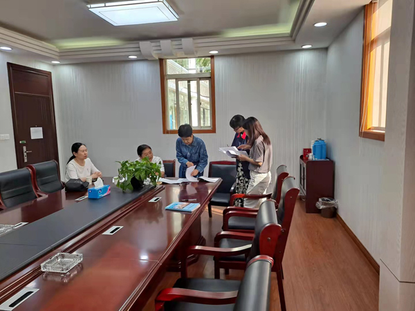 市统计局到公司开展统计专项检查事情