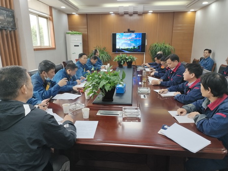 集团公司到公司开展清静环保检查事情