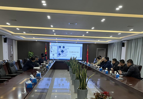 鞍钢绿源科技有限公司总司理一行到公司调研