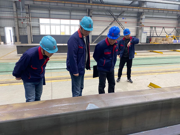 公司开展一季度质量专项检查事情 