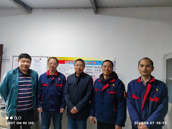 商品混凝土公司举行党建攻关行动允许践诺仪式