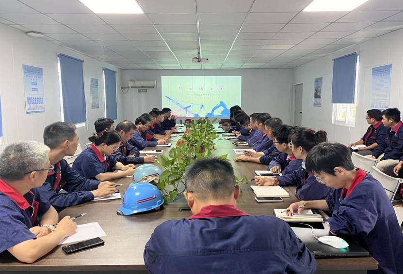 铜基新质料项目指挥部开展“筑安话清静”宣讲运动