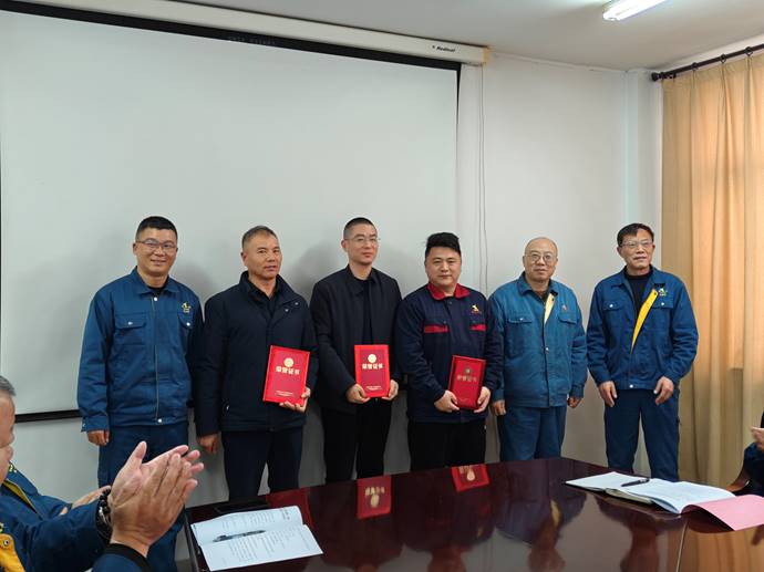 第一事业部冶化协力项目部获304永利集团唯一冶化公司“强化意识，，，，，防控危害”...