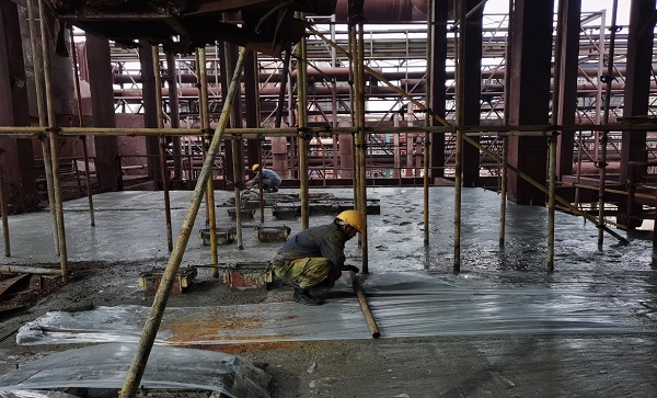 304永利集团唯一冶化电收尘区域加固工程提前交付装置