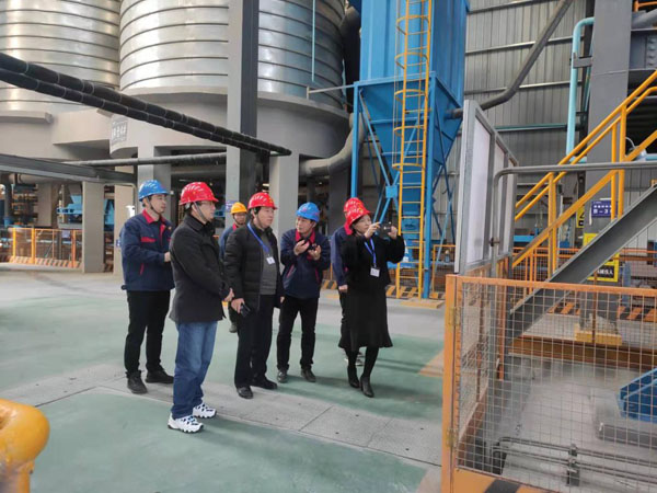 省标准化评审组到公司开展评审事情