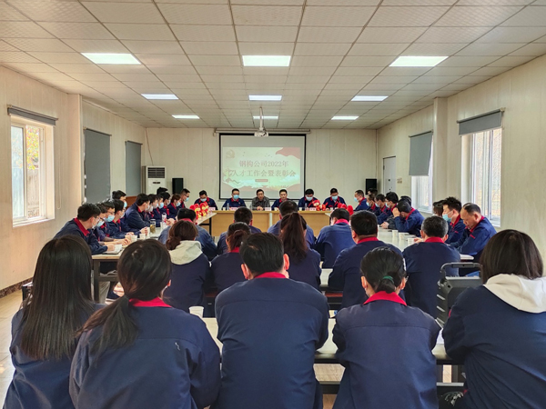 钢构公司召开2022年人才事情会暨表扬会