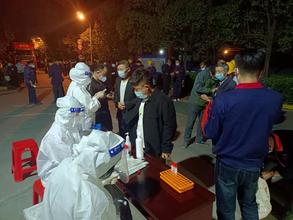 建材公司多行动做好防疫保生产事情