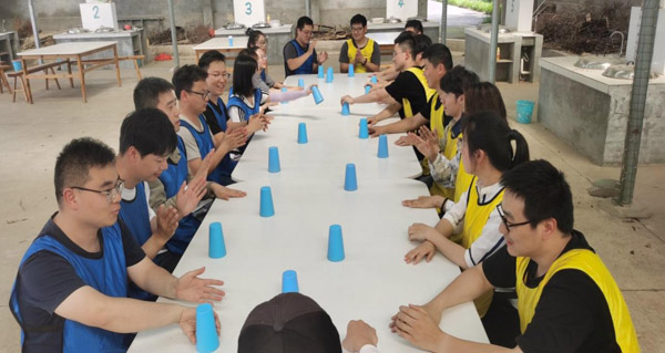 钢构公司团支部组织开展主题团建运动