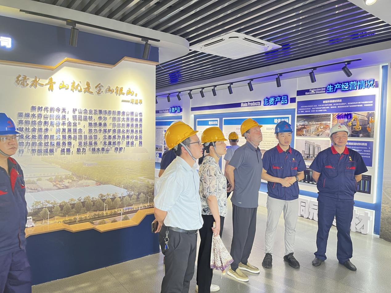 集团公司到公司开展二季度清静环保检查 