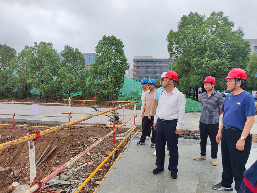 集团公司总司理到合肥铜箔项目调研