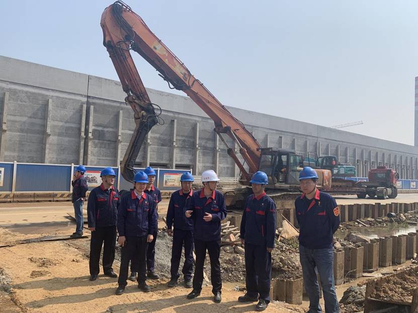 王伍升到铜基新质料项目调研