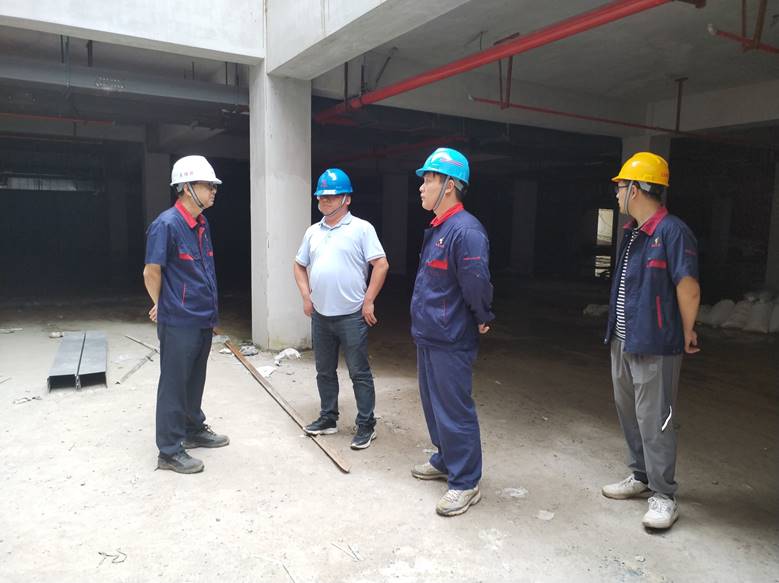 公司开展第二季度清静环保、职业康健及消防综合大检查