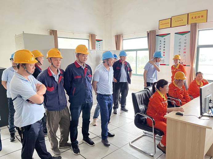 建材公司到庐江矿业开展5S治理对标学习