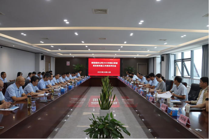 公司召开党支部党建事情质效评价聚会